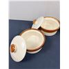 Image 2 : "Beeline" Stoneware Dishes with Lids