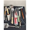 Image 2 : Large Assortment of Kitchen Utensils