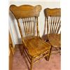 Image 2 : 4 Rustic Wooden Chairs