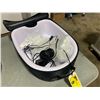 Image 2 : IONIC DETOX FOOT BATH SPA WITH POWER CORD IN A BLACK SOFT TRANSPORT BAG