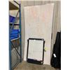 Image 1 : LARGE COMMERCIAL WHITE BOARD, 2 SMALL WHITE BOARDS, & STUDIO PRESENTATION WHITE BOARD