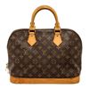 Image 1 : Louis Vuitton Brown Monogram Canvas Alma PM Satchel Bag