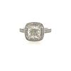 Image 1 : 3.64 ctw Diamond Ring - 14KT White Gold