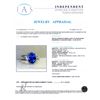 Image 4 : 4.92 ctw Tanzanite and 0.69 ctw Diamond Platinum Ring