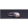 Image 2 : Platinum & South Sea Pearl Ring