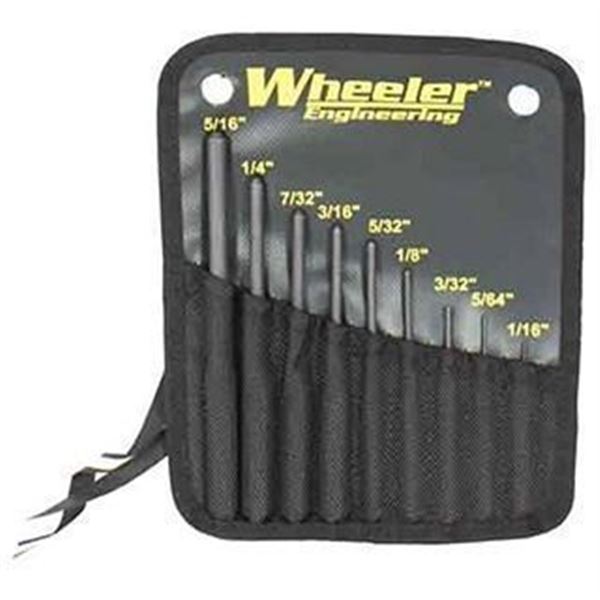 WHEELER ROLL PIN PUNCH SET