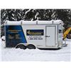 Image 2 : 2022 ALCOM 7' X 16' "STEALTH" COMMERCIAL CONSTRUCTION TRAILER, ALBERTA REGISTRATION