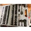 Image 2 : 2 STANLEY SOCKET SETS, BLACK ARE COMPLETE CASE IS BAD CHROME IS INCOMPLETE
