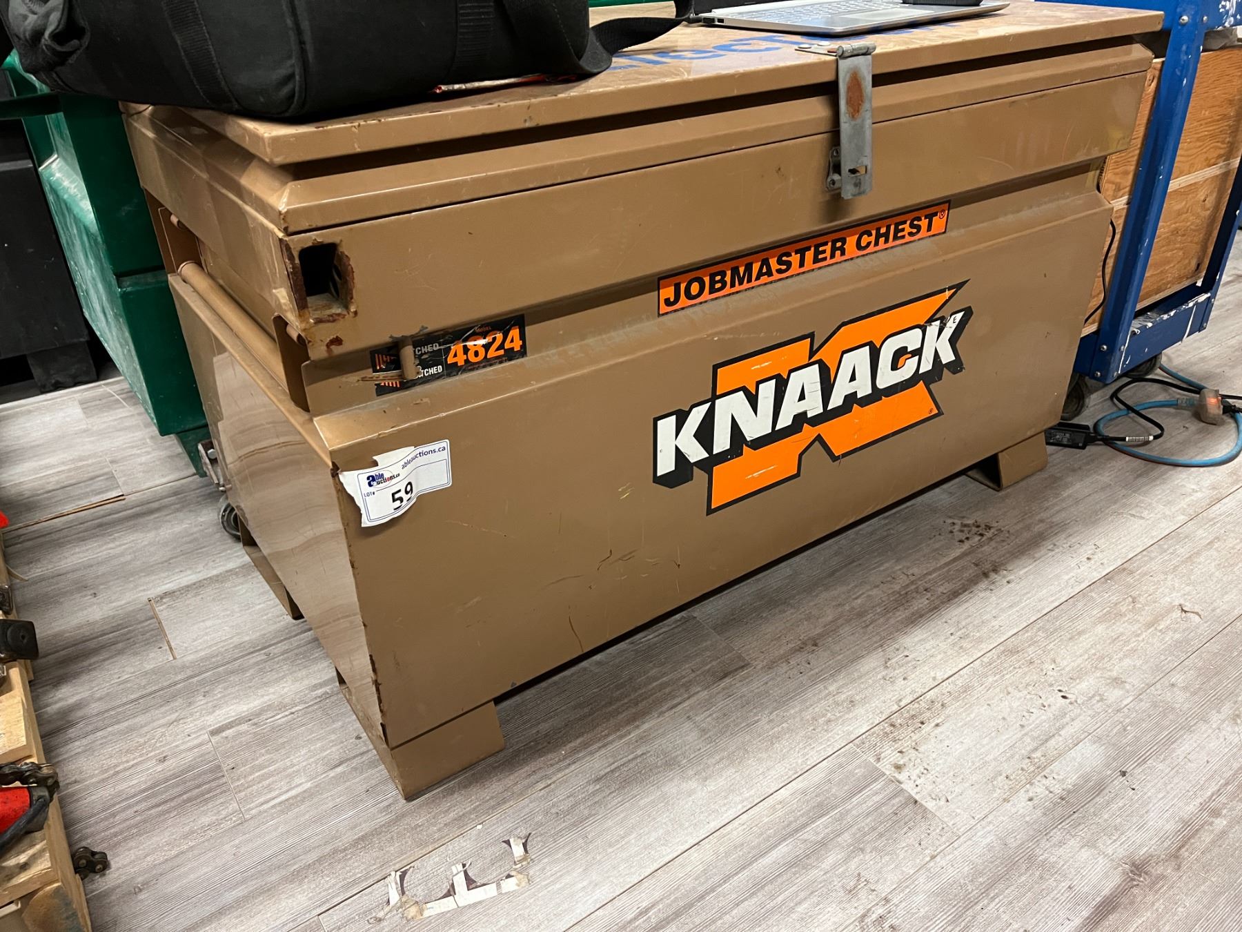 Knack Model 40 KNAACK JOBMASTER STORAGE CHEST MODEL 4824 NO LOCK