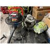 Image 2 : BENCHMARK 6.5 HP SHOP VAC WITH HOSE, COMES WITH 2 OTHER SMALL VACUUMS
