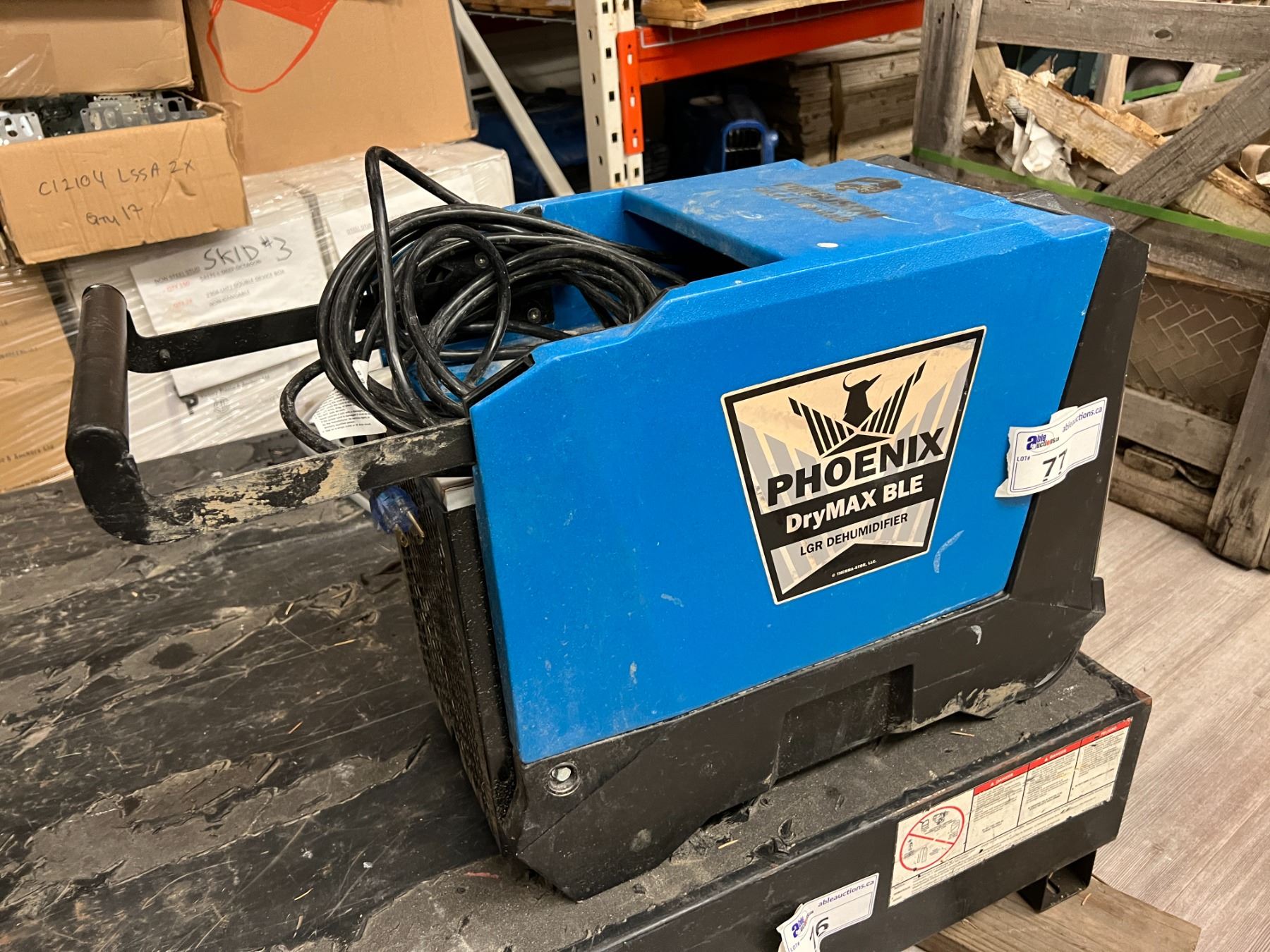 PHOENIX DRYMAX BLE DEHUMIDIFIER MODEL 4038550 (MSRP $2900)