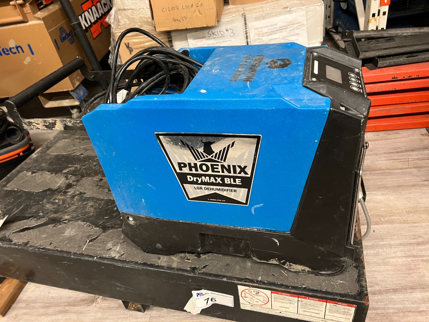 PHOENIX DRYMAX BLE DEHUMIDIFIER MODEL 4038550 (MSRP $2900)