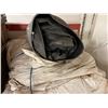 Image 2 : SHELF LOT CRATE OF BLACK AND GREY PVC FITTINGS AND A COUPLE OF TARPS