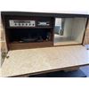 Image 2 : 5 FT WIDE ELECTRIC FIREPLACE WITH RADIO, 8 TRACK PLAYER, AND RECORD PLAYER