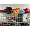 Image 2 : 5 FT SAFETY SUPPLY CABINET WITH CONTENTS. FIRST AID KITS, SAFETY HELMETS, VISORS, WELDING HELMET