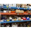 Image 1 : 2 SHELVES OF ASSORTED ELECTRICAL AND CONDUIT COMPONENTS