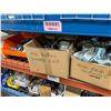 Image 8 : 2 SHELVES OF ASSORTED ELECTRICAL AND CONDUIT COMPONENTS