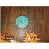 Image 4 : Qty 3 Lightweight Metal Mexican Wall Hangings: Sunshine & Gecko Jars, Misc Sizes