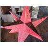 Image 2 : Large Red Hanging Star 34"H