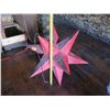 Image 3 : Large Red Hanging Star 34"H