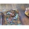 Image 3 : Qty 3 Lightweight Metal Mexican Wall Hangings: Gecko, Cactus Kokopelli & Jar, Misc Sizes