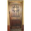 Image 1 : Wooden Entry Door w/ Metal Hardware 80"x35"