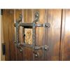 Image 6 : Wooden Entry Door w/ Metal Hardware 80"x35"