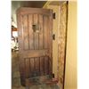 Image 8 : Wooden Entry Door w/ Metal Hardware 80"x35"