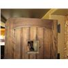 Image 9 : Wooden Entry Door w/ Metal Hardware 80"x35"