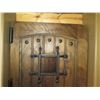 Image 2 : Wooden Entry Door w/ Metal Hardware 83"x35"