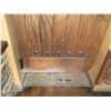 Image 5 : Wooden Entry Door w/ Metal Hardware 83"x35"