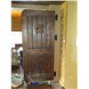 Image 6 : Wooden Entry Door w/ Metal Hardware 83"x35"