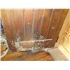 Image 9 : Wooden Entry Door w/ Metal Hardware 83"x35"