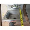 Image 6 : Qty 2 Metal Wall-Mount Sinks 12'x11" & 19"x13"