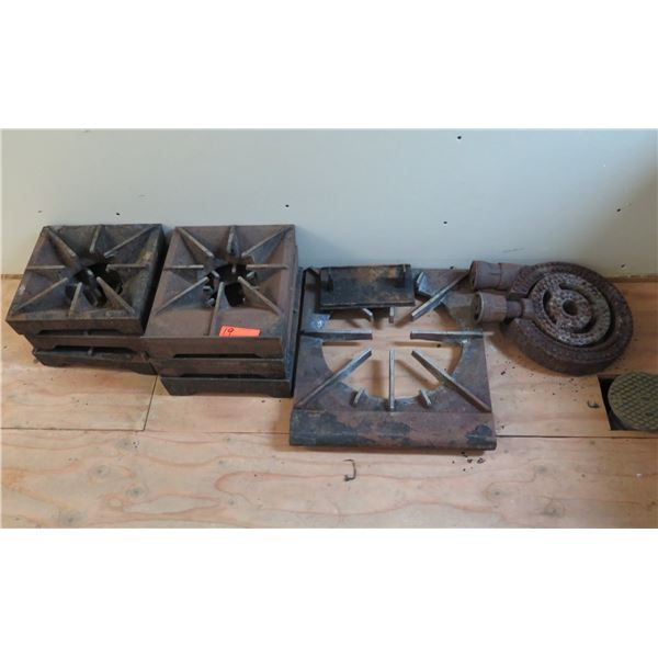 Multiple Gas Range Grates & Burner Element