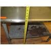 Image 8 : Metal Work Table w/ Splashguards & Undershelf 36"x30"x25"H