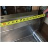 Image 8 : Metal 3-Basin Sink w/ Dual Sideboards (no faucet) 90"x26"x44"H