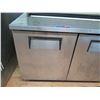 Image 8 : True TSSU-72-18 Undercounter 3-Section Refrigerator w/ Prep Table Top (works - gets cold)