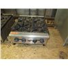 Image 10 : Qty 3 Wells Gas 4-Burner Cooktops