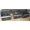 Image 1 : Qty 3 Wells Gas 4-Burner Cooktops