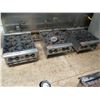 Image 2 : Qty 3 Wells Gas 4-Burner Cooktops