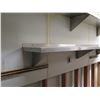 Image 2 : Qty 2 Wall-Mount Metal Shelves 84" & 108"L