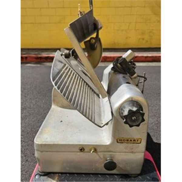 Hobart Commercial Deli Meat Slicer Powers on See Video (cart not included)