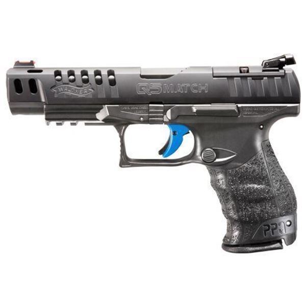WALTHER PPQ Q5 MATCH 9MM 5" 15-SHOT BLACK POLYMER