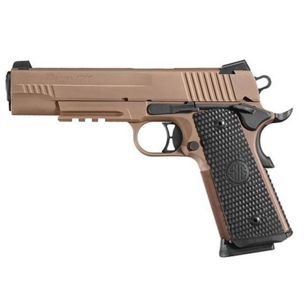 SIG 1911R 45ACP EMPEROR SCORPION FDE G10 NS 8RD