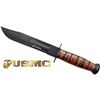 MC USMC 7" BOWIE BLADE W/ LEATHER SHEATH