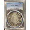 Image 1 : 1885 CC Morgan Silver Dollar $1 PCGS MS 64+