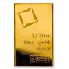 Image 1 : 1/10 oz Pure Gold Bar Contains 1/10 of .999+ fine Gold.