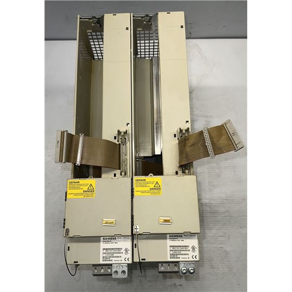 (2) Siemens #6SN1124-1AA00-0DA1 LT Modul. EXT. 80 A Simodrives