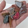 Image 2 : Lot of 10 Various Polished Stones